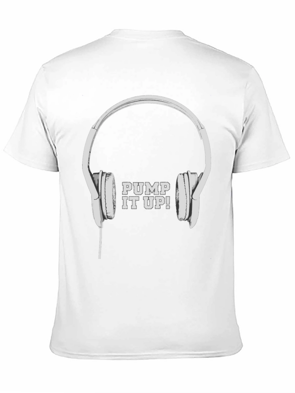 Pump It Up! Headphones Graphic Tee - Black