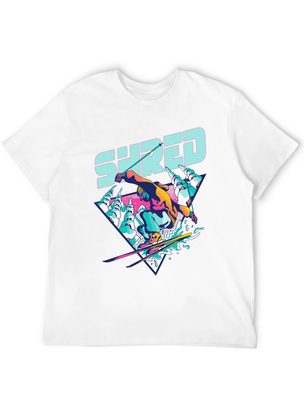Shred Retro Ski T-Shirt