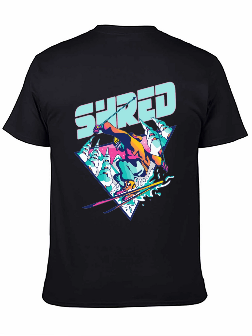 Shred Retro Ski T-Shirt