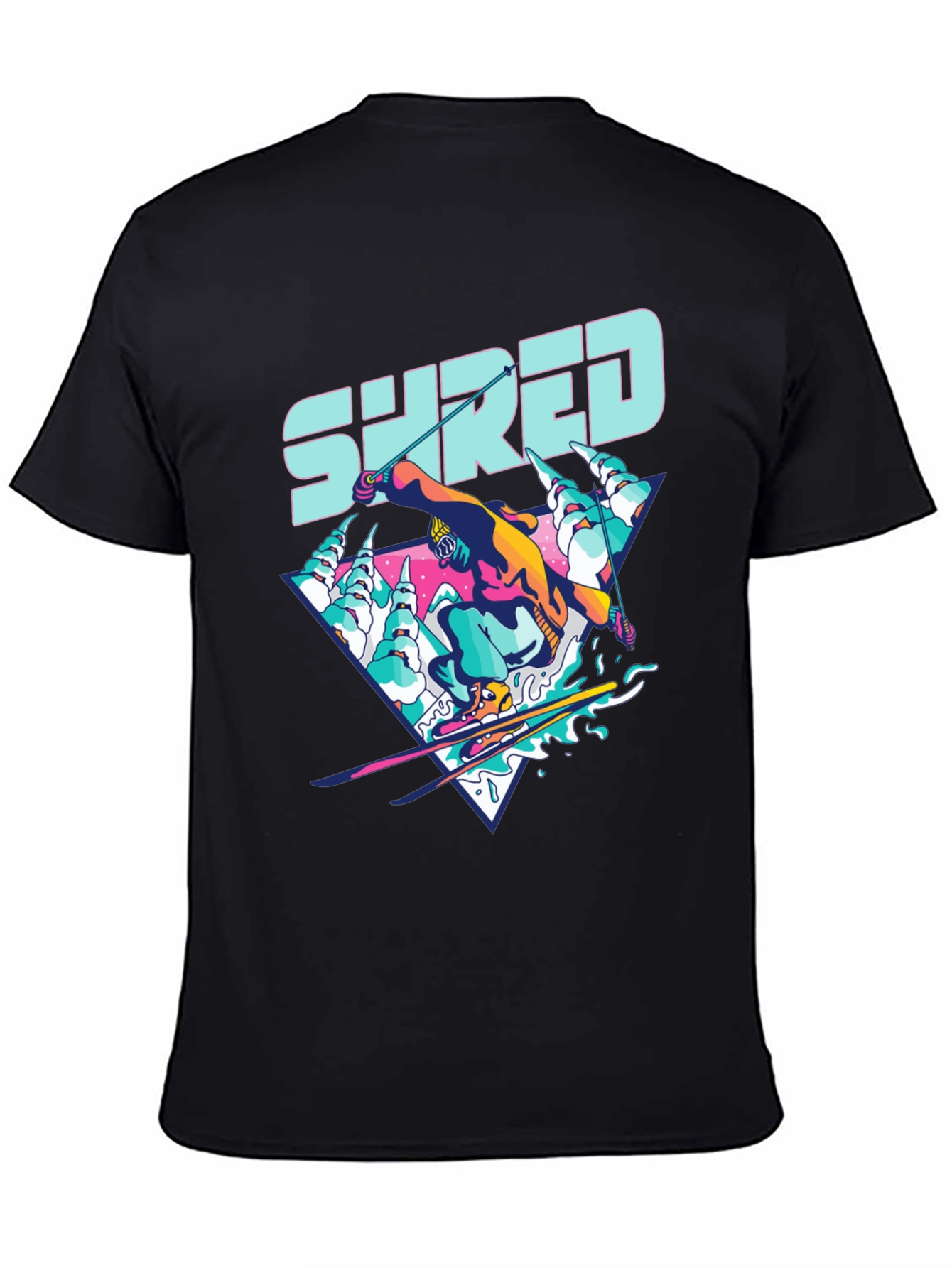 Shred Retro Ski T-Shirt