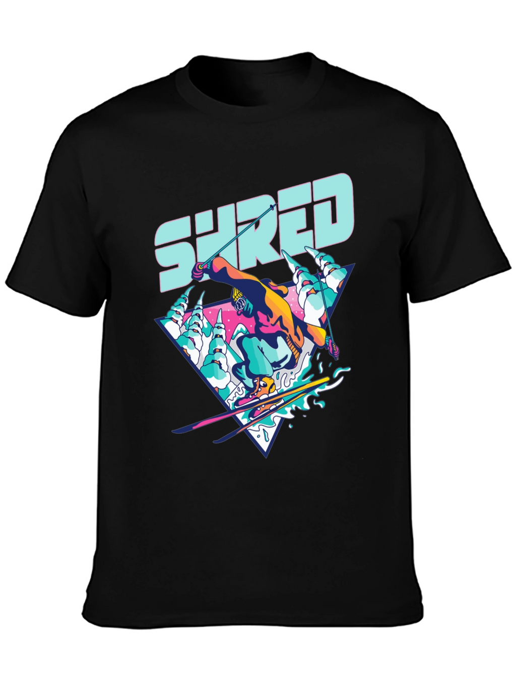 Shred Retro Ski T-Shirt