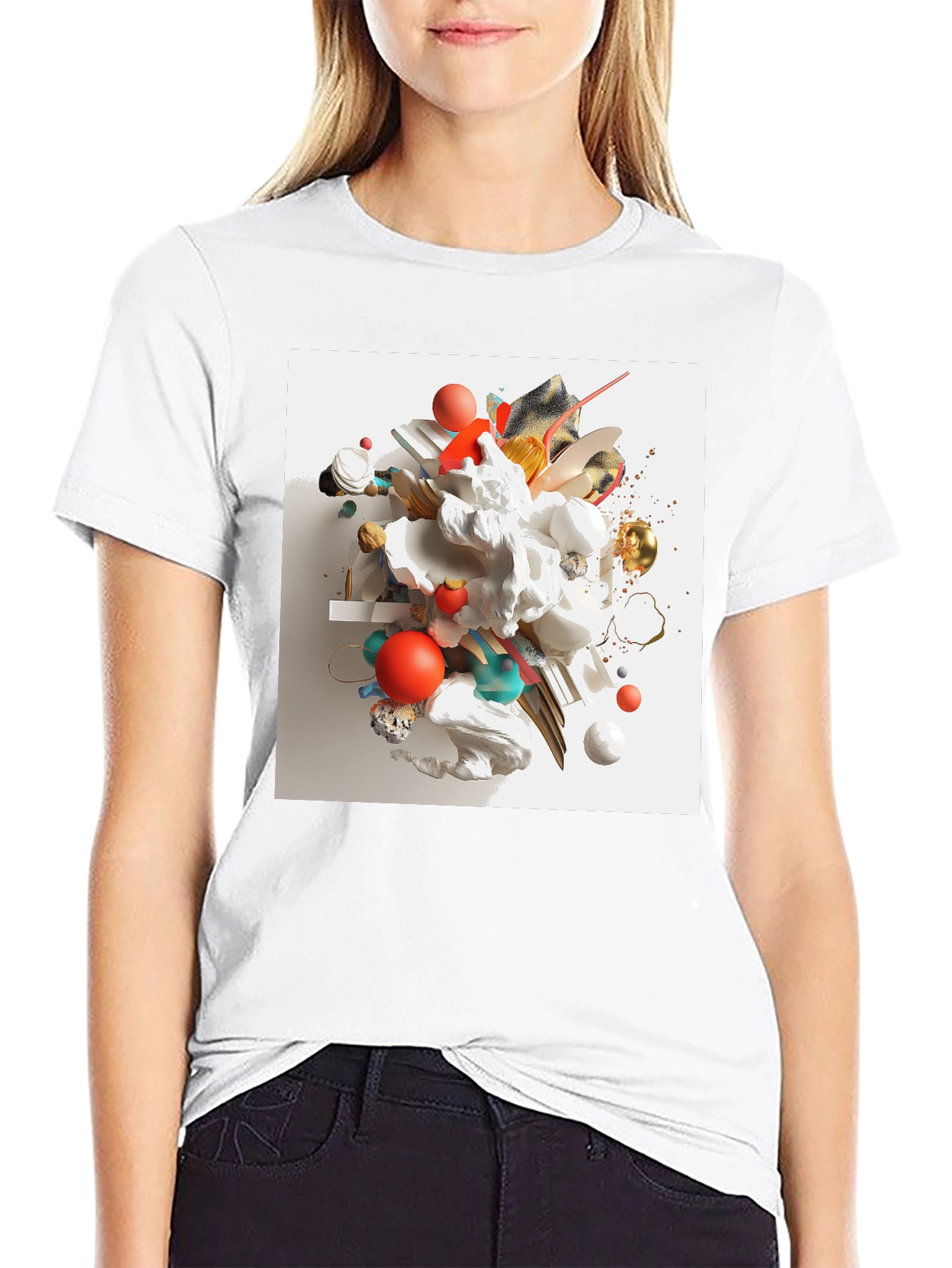 Abstract Art Graphic Tee