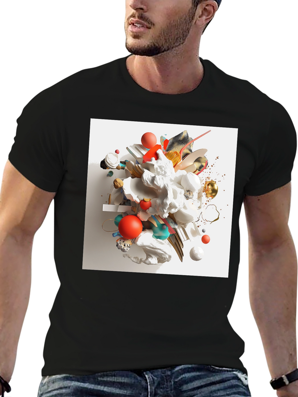 Abstract Art Graphic Tee