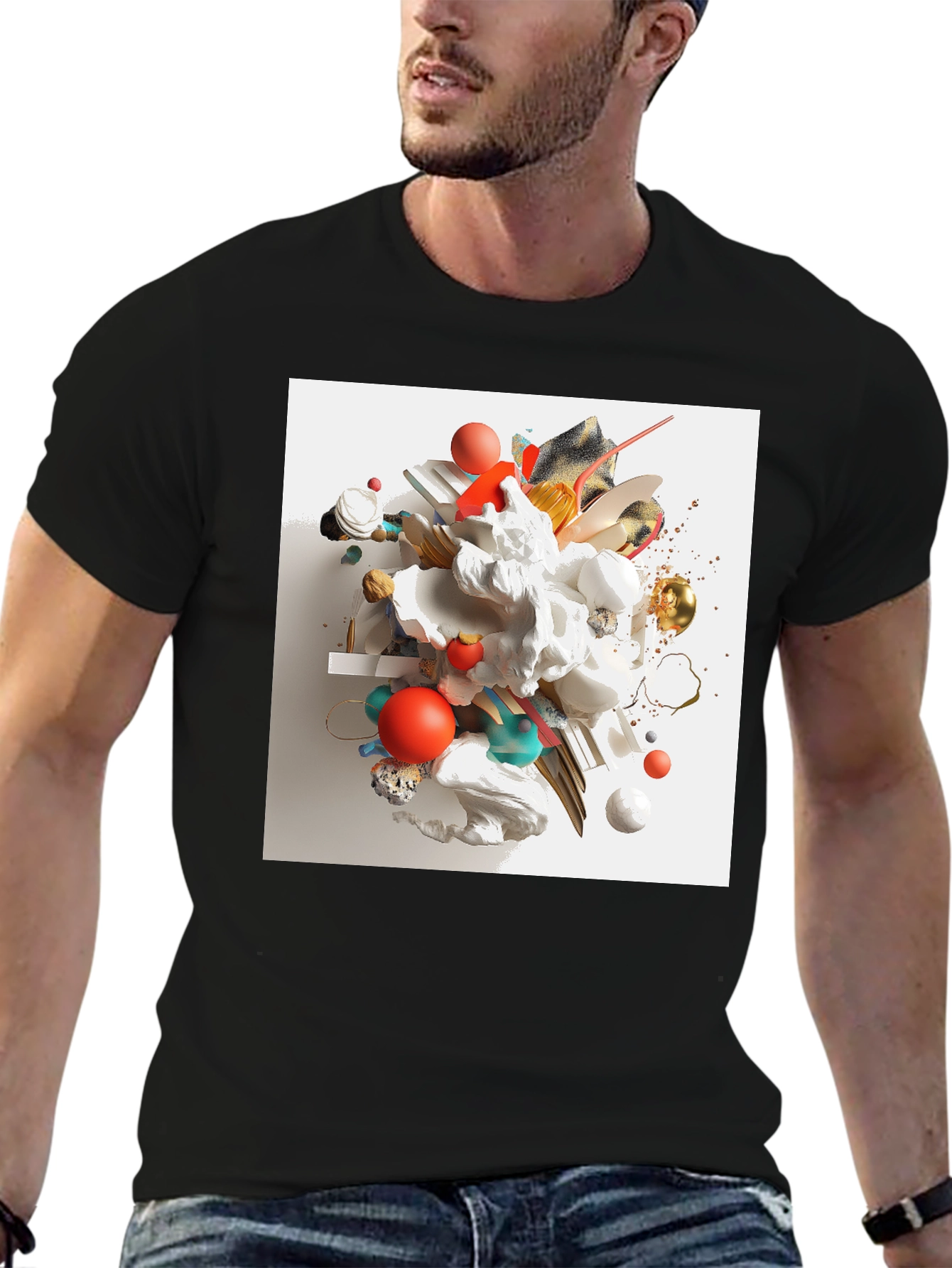 Abstract Art Graphic Tee