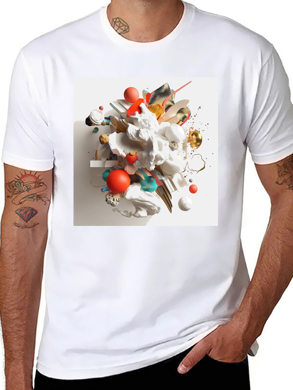 Abstract Art Graphic Tee