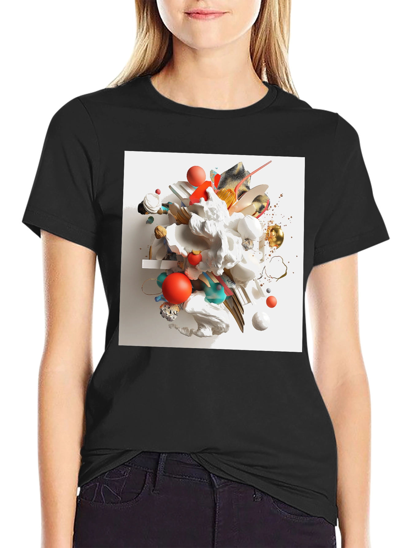Abstract Art Graphic Tee