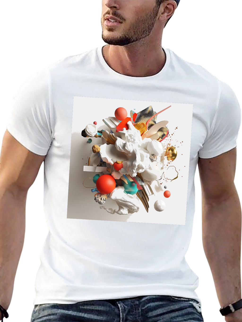 Abstract Art Graphic Tee