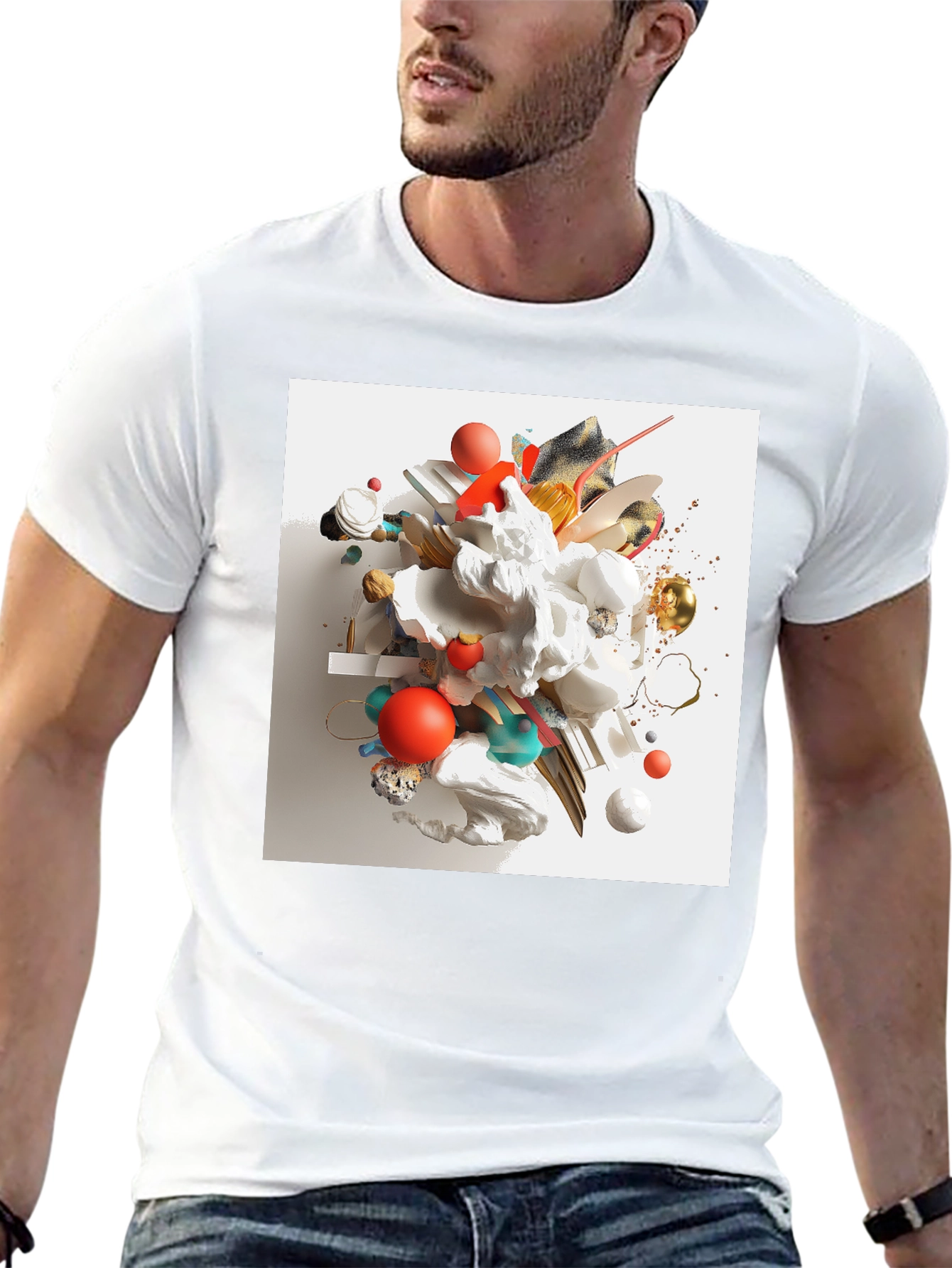 Abstract Art Graphic Tee