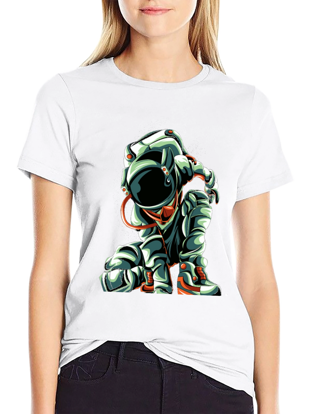 Astronaut Graphic T-Shirt - Space Explorer Tee