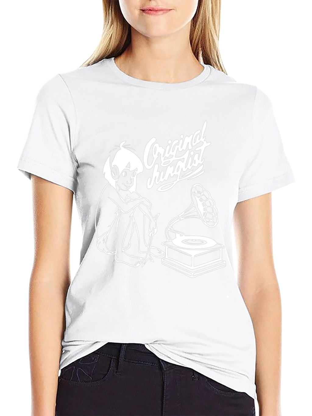 Original Junglist Black Graphic T-Shirt