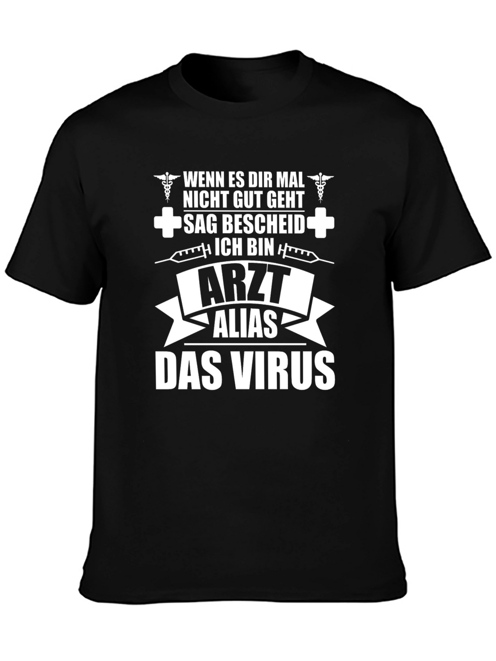 Arzt Alias Virus Graphic T-Shirt