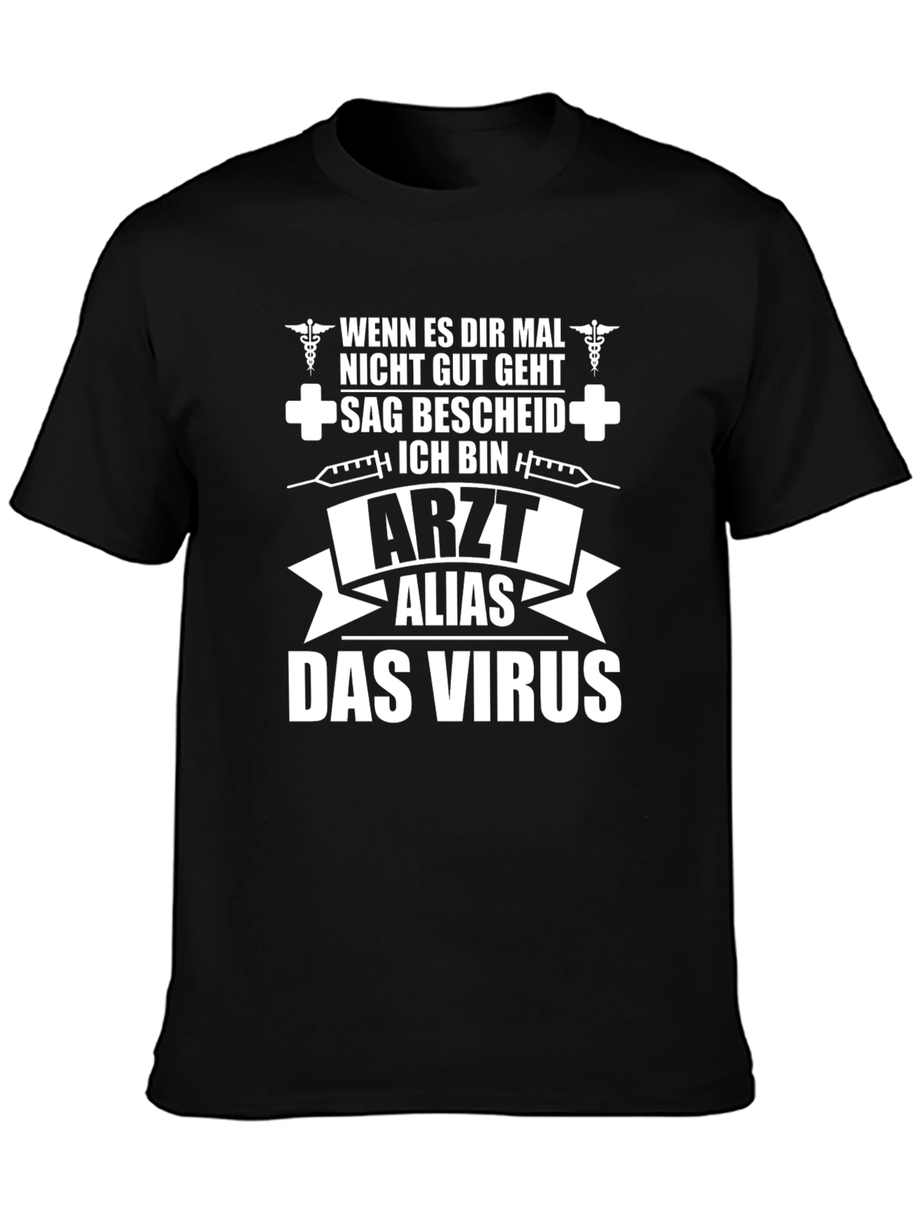 Arzt Alias Virus Graphic T-Shirt