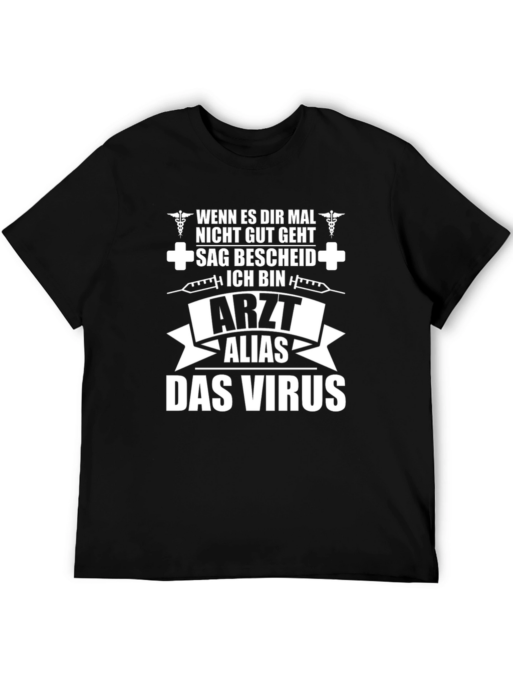 Arzt Alias Virus Graphic T-Shirt