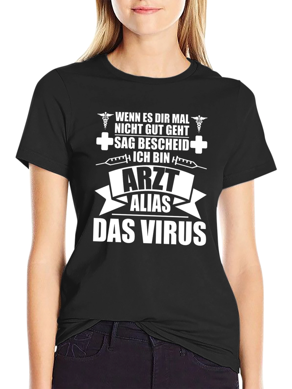 Arzt Alias Virus Graphic T-Shirt