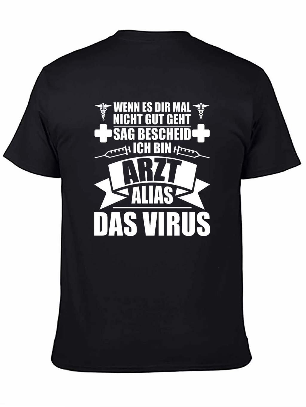 Arzt Alias Virus Graphic T-Shirt