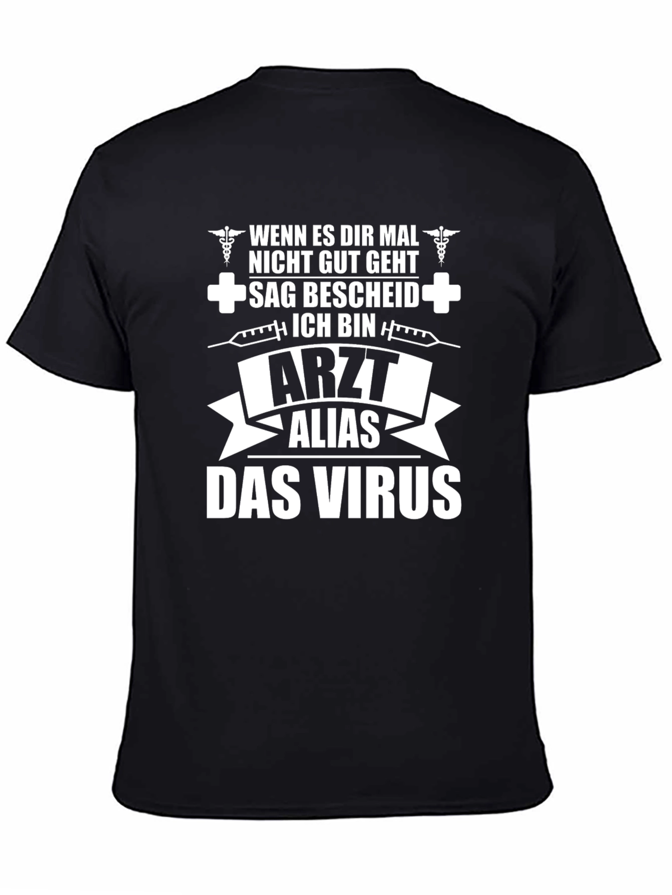 Arzt Alias Virus Graphic T-Shirt