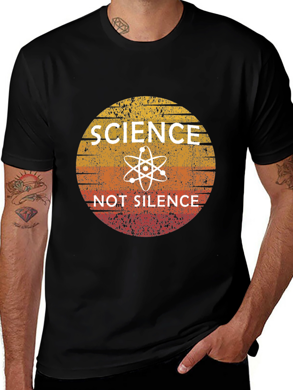 Science Not Silence Graphic Tee