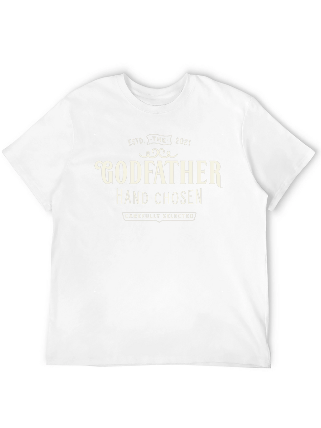 Godfather Hand Chosen T-Shirt - Est. 2021 - Black