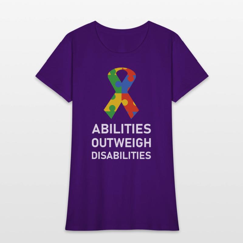 Abilities Outweigh Disabilities Autism Awareness