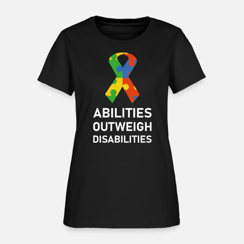 Abilities Outweigh Disabilities Autism Awareness