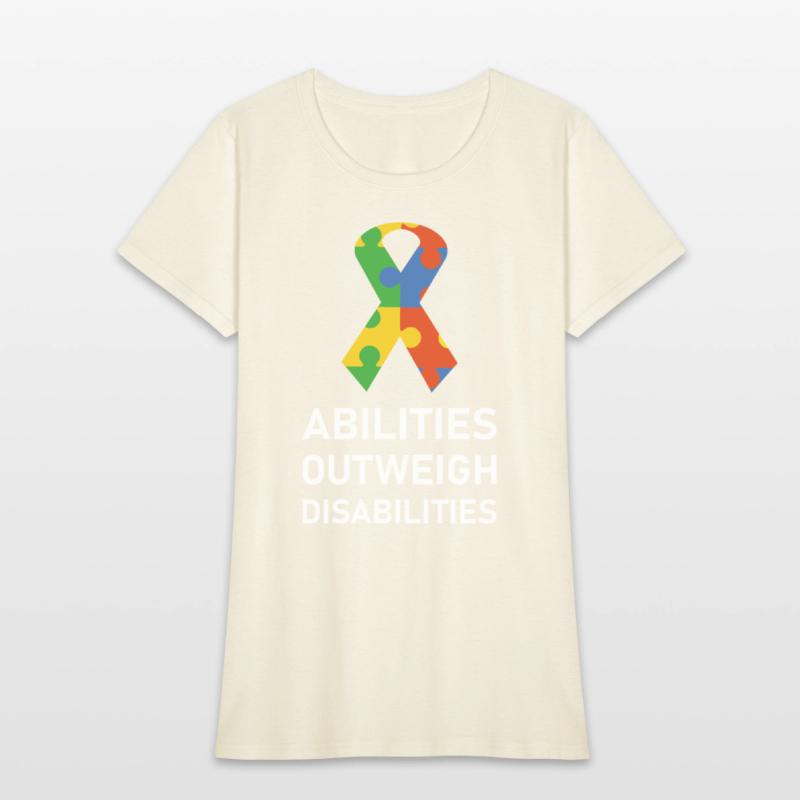 Abilities Outweigh Disabilities Autism Awareness
