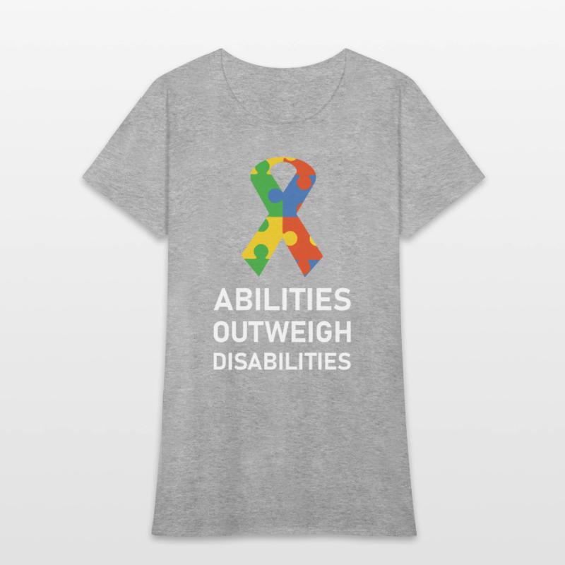 Abilities Outweigh Disabilities Autism Awareness