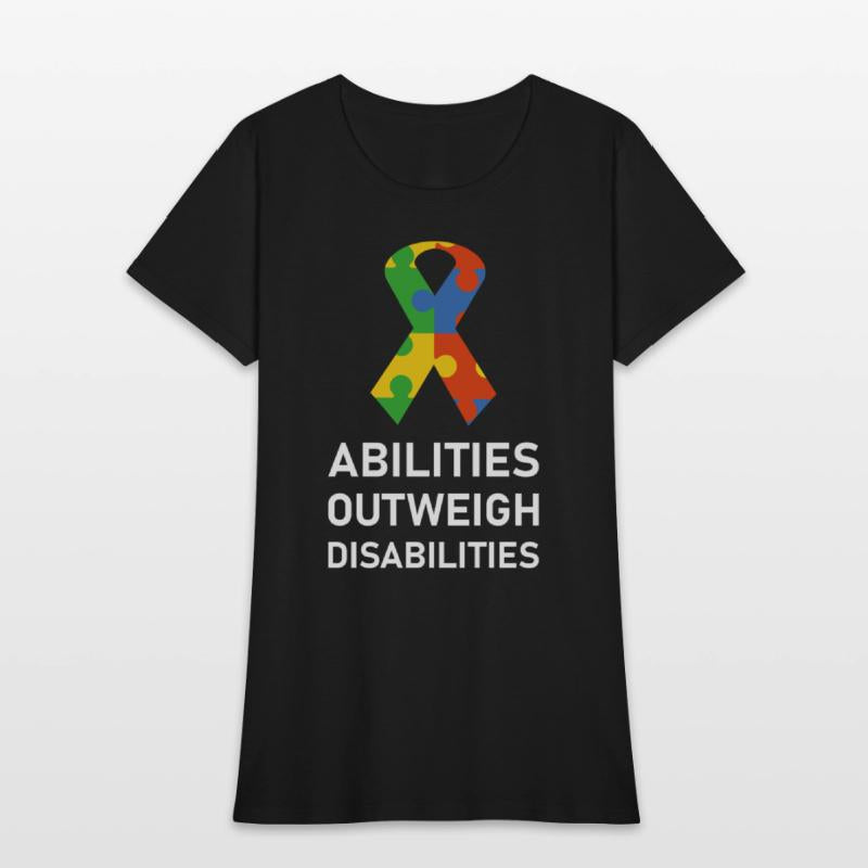 Abilities Outweigh Disabilities Autism Awareness