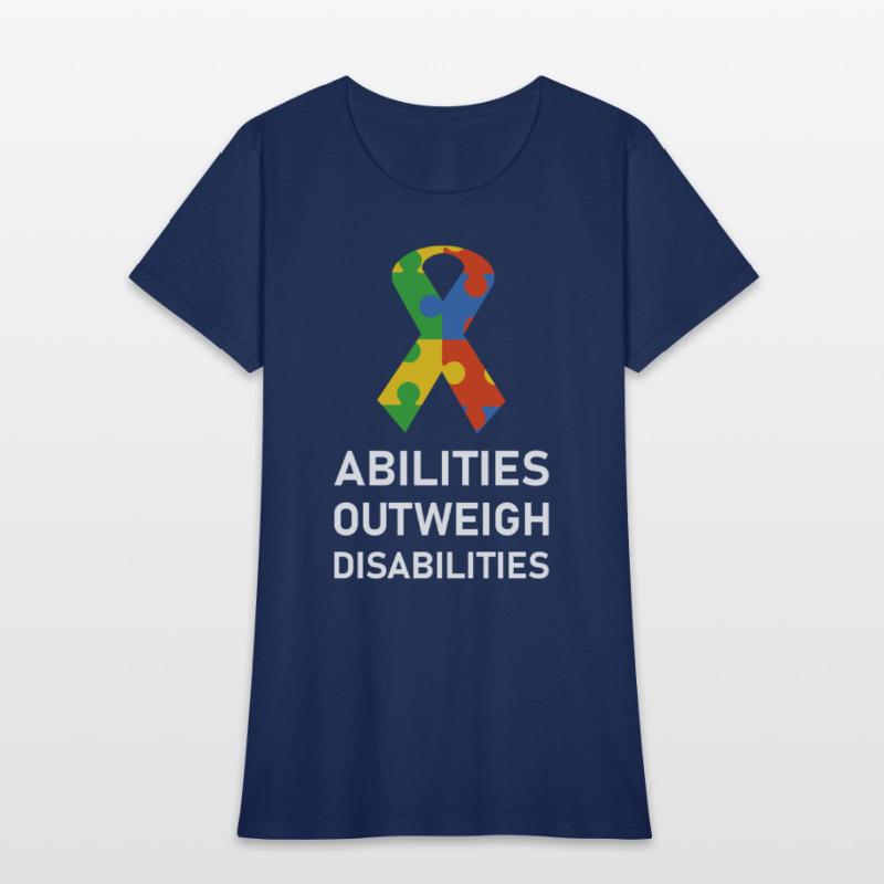 Abilities Outweigh Disabilities Autism Awareness