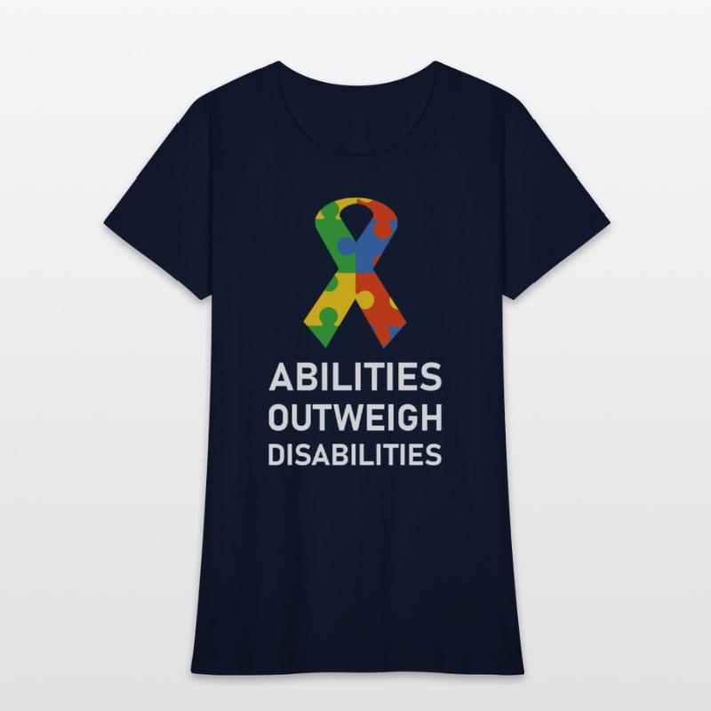 Abilities Outweigh Disabilities Autism Awareness