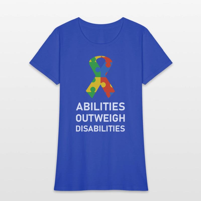 Abilities Outweigh Disabilities Autism Awareness