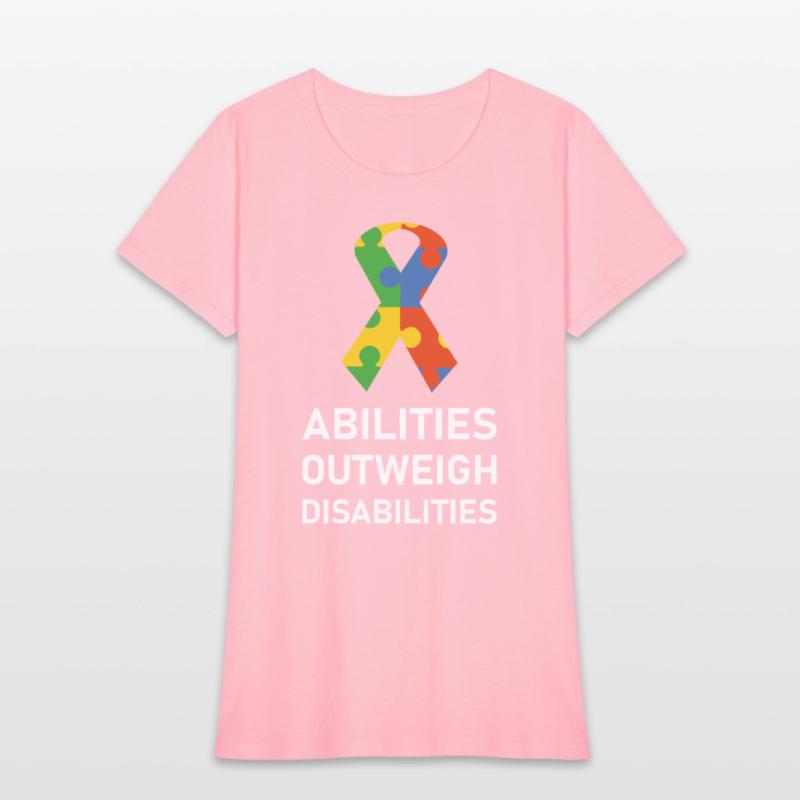 Abilities Outweigh Disabilities Autism Awareness