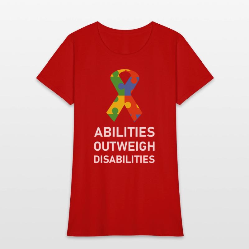 Abilities Outweigh Disabilities Autism Awareness