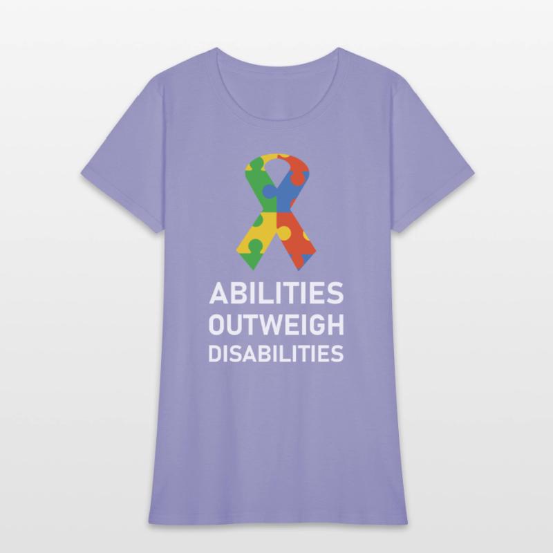 Abilities Outweigh Disabilities Autism Awareness