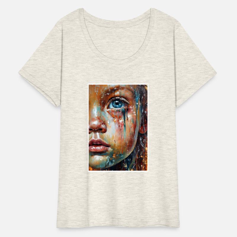 Abstract Sad Girl Unhappy People Sadness