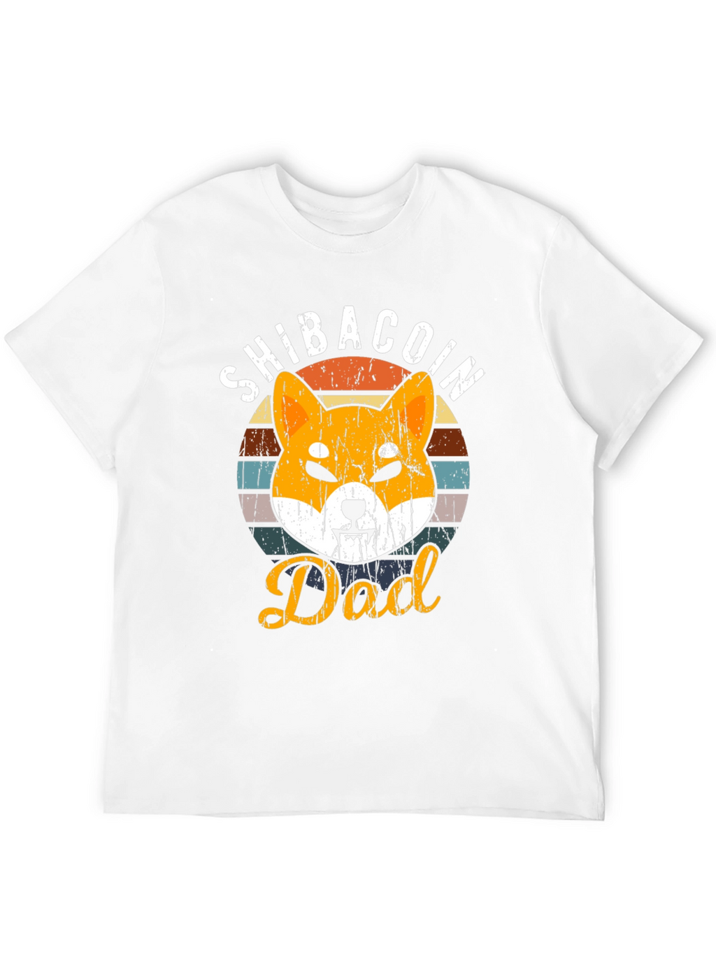 ShibaCoin Dad Graphic Tee - Crypto Lover Gift