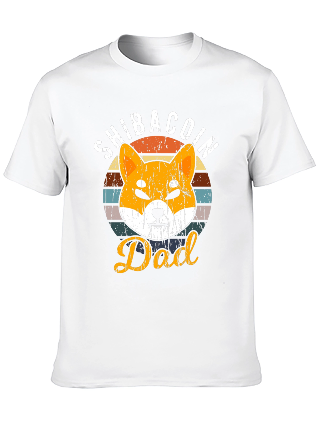 ShibaCoin Dad Graphic Tee - Crypto Lover Gift
