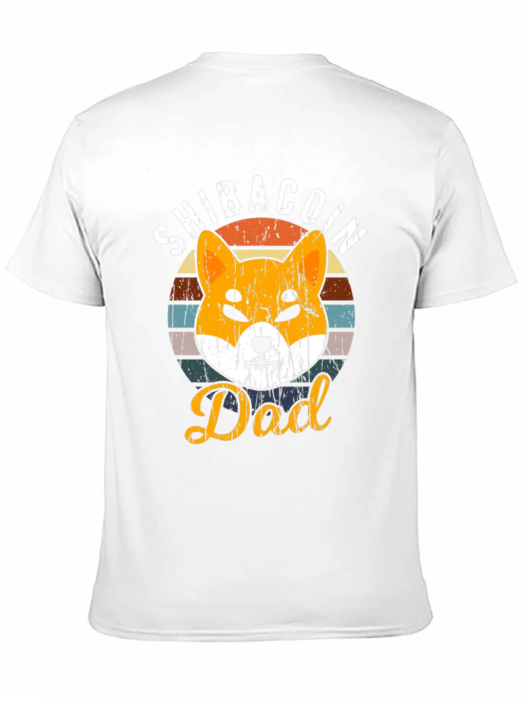 ShibaCoin Dad Graphic Tee - Crypto Lover Gift