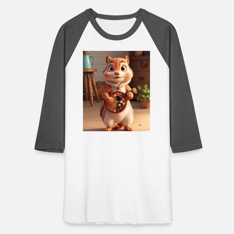 Aesthetic Cottagecore Floral Cute Squirrel Playing