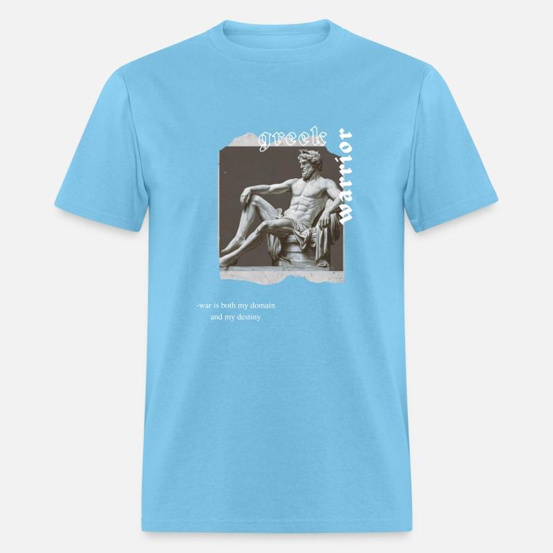 aesthetic greek warrior ares design T-Shirt