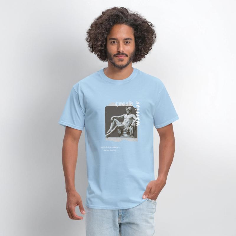 aesthetic greek warrior ares design T-Shirt