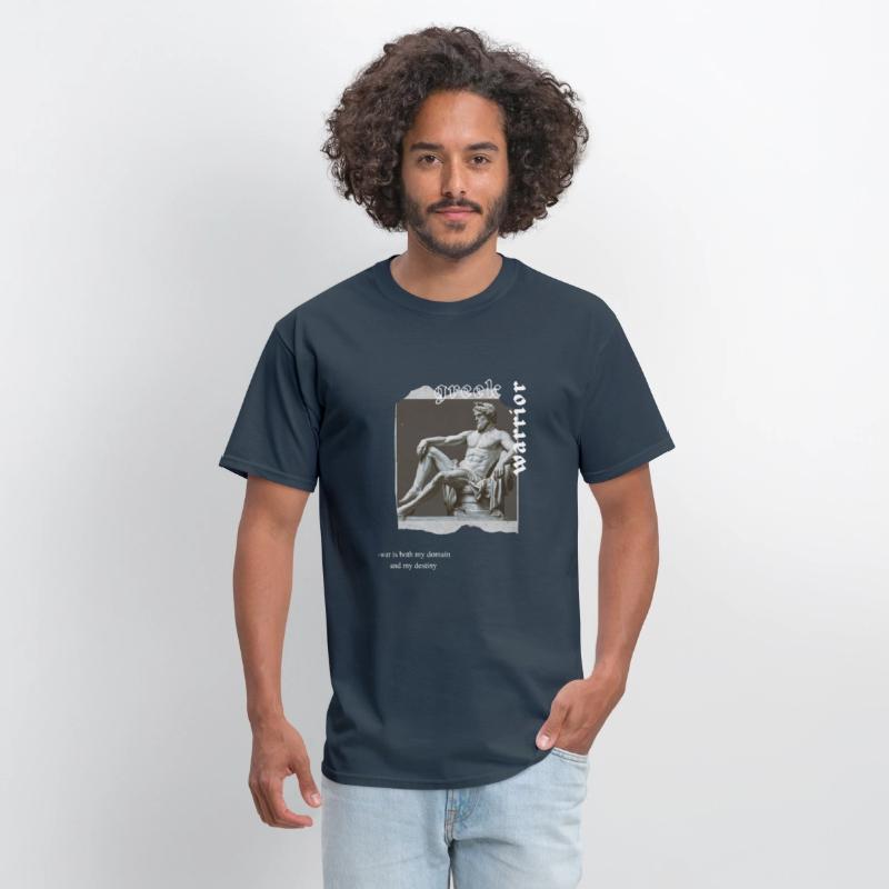 aesthetic greek warrior ares design T-Shirt