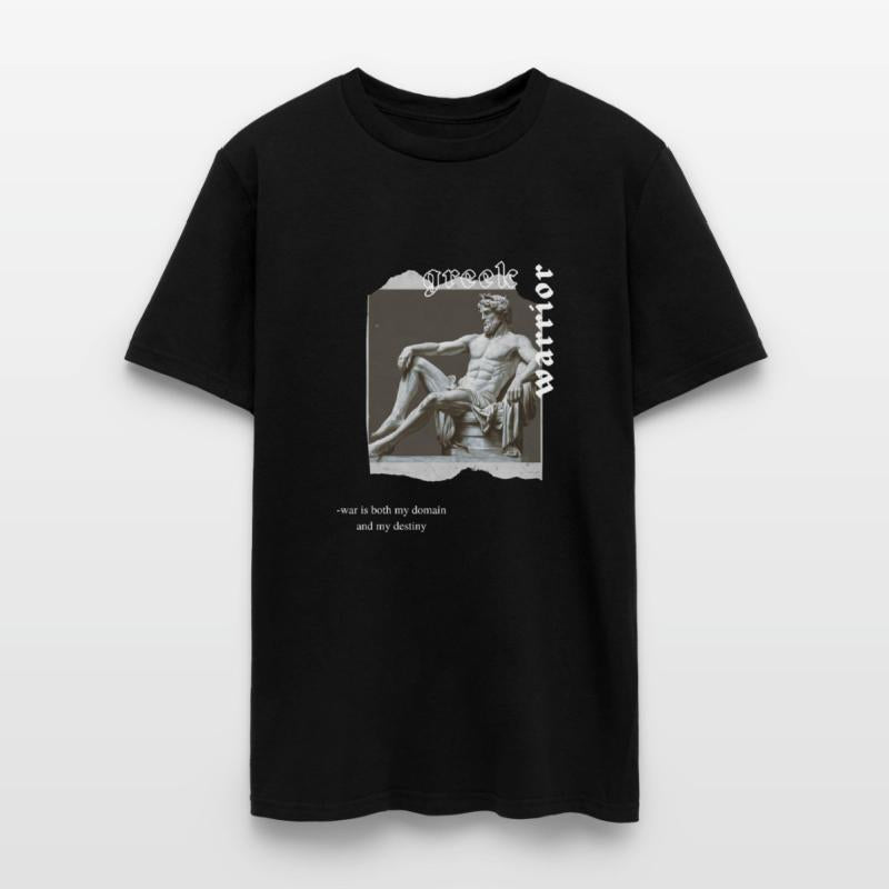 aesthetic greek warrior ares design T-Shirt
