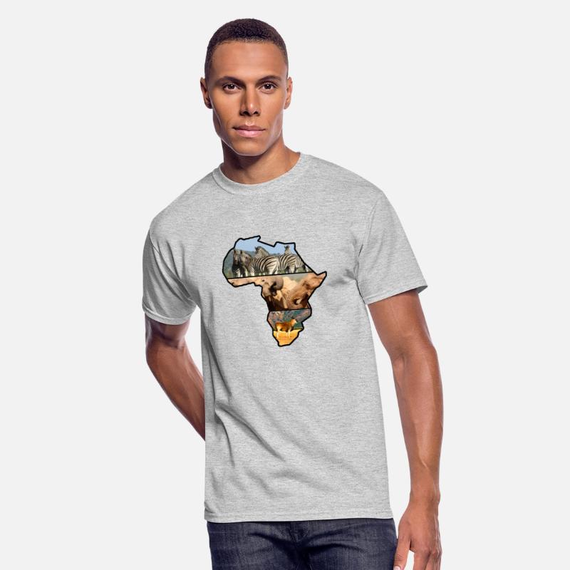 Africa Wildlife Continent Collage