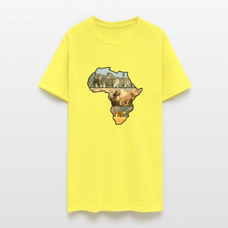 Africa Wildlife Continent Collage