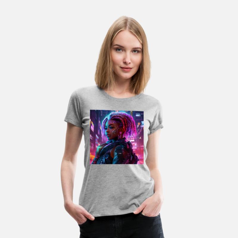 African American Woman Cyberpunk