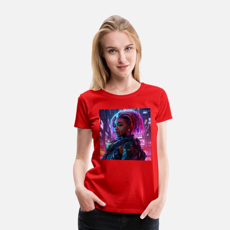 African American Woman Cyberpunk