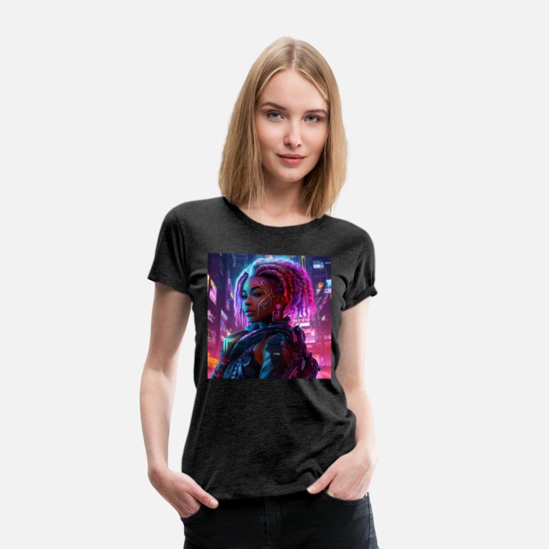 African American Woman Cyberpunk