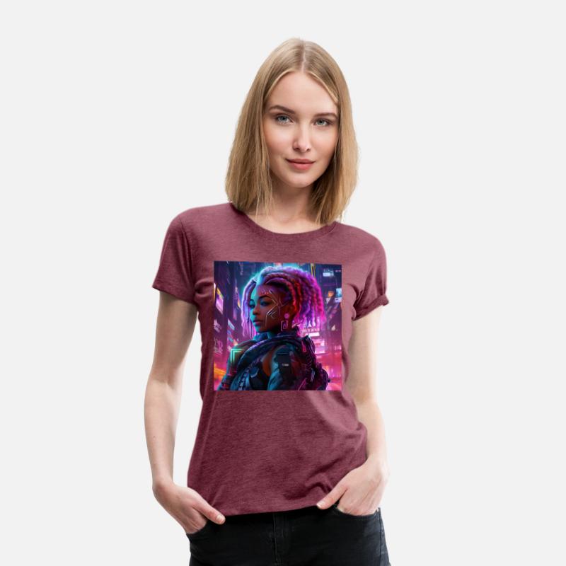 African American Woman Cyberpunk