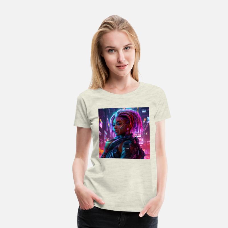 African American Woman Cyberpunk