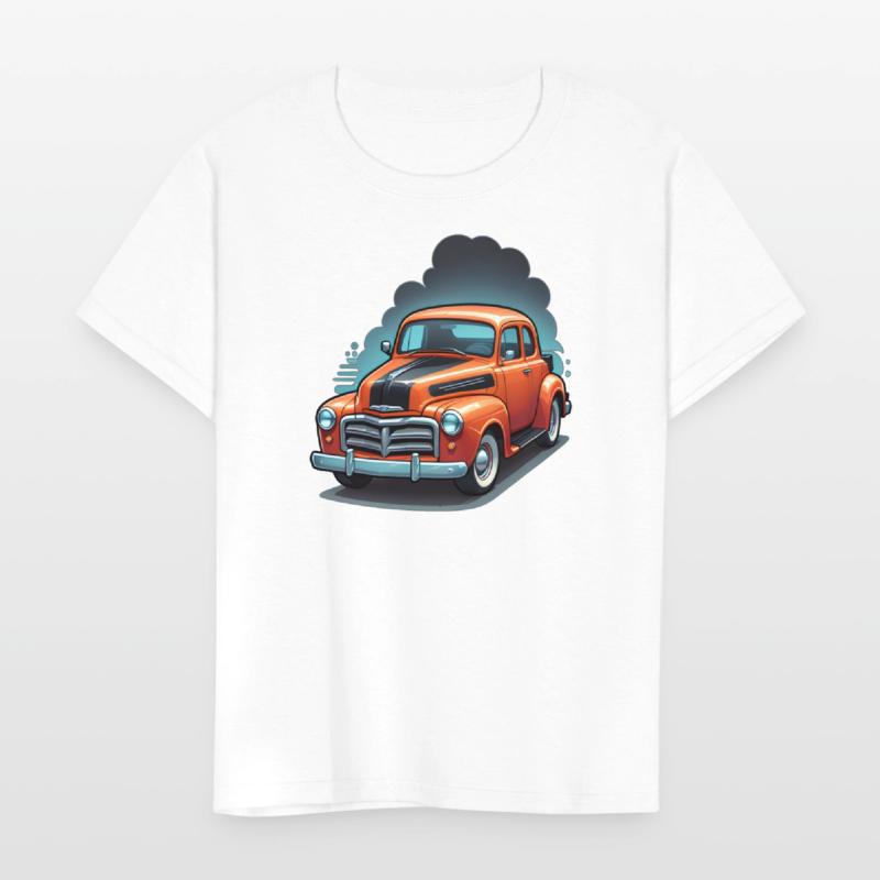 AI Old School 1950s Car